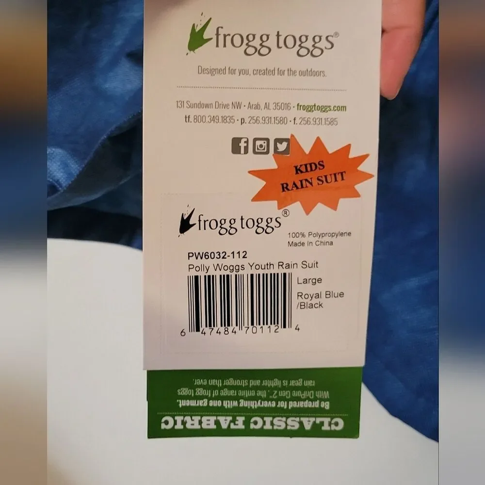 Frogg Toggs new frogg